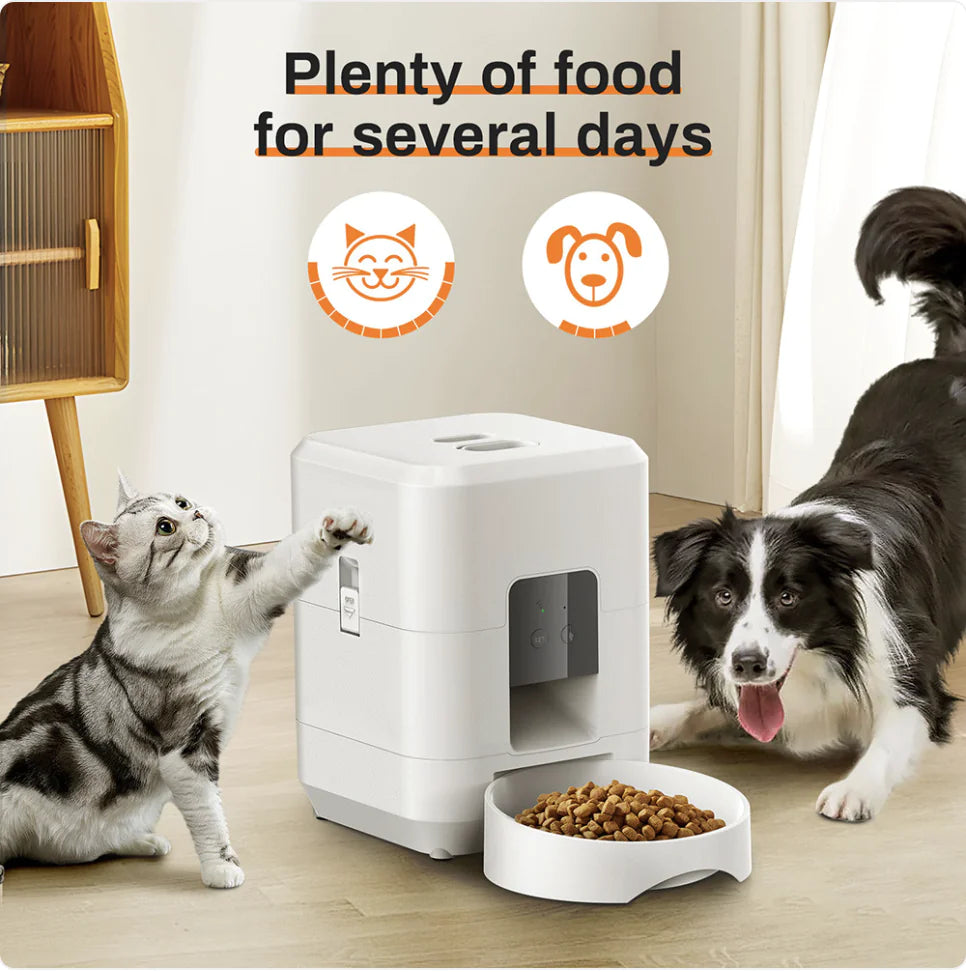 Smart WiFi Pet Feeder 2L Automatic Dispenser